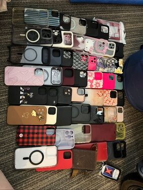 55 pc lot case-mate Mixed Pink and Black iPhone Case Lot